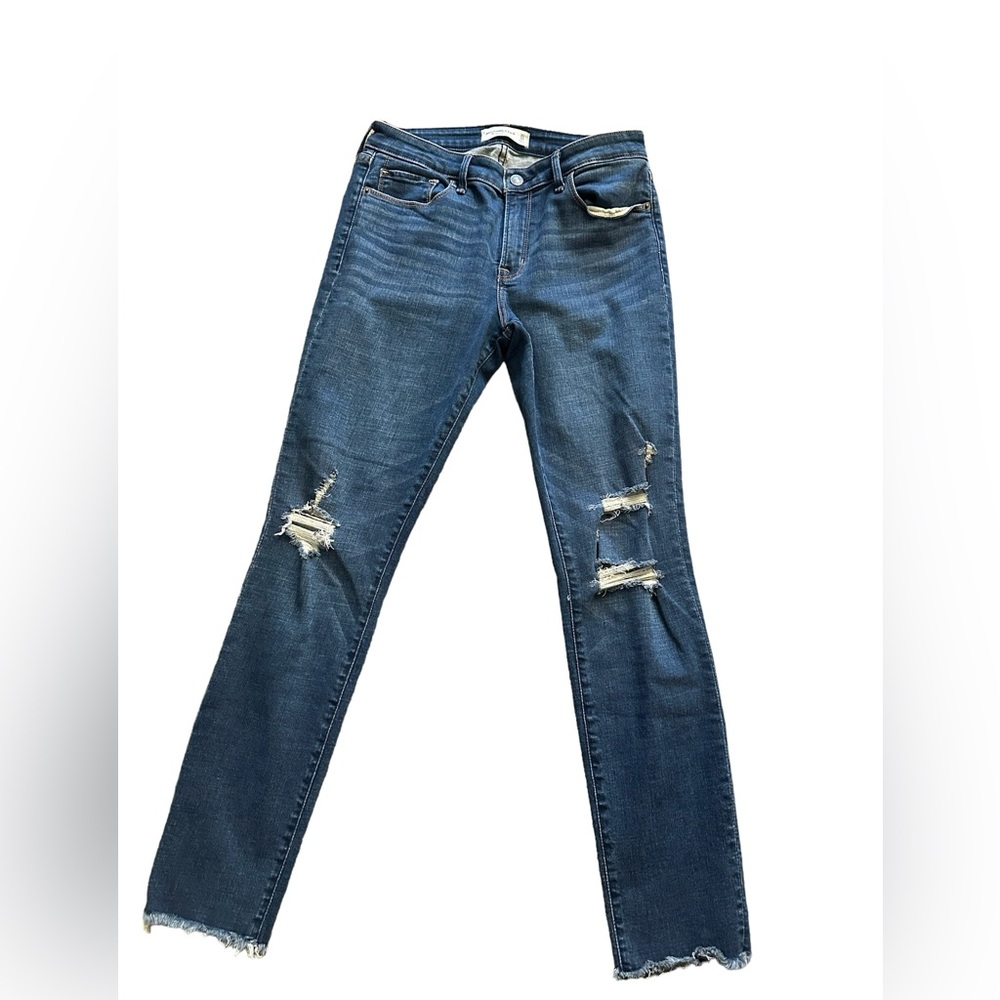 Abercrombie & Fitch the super skinny mid rise